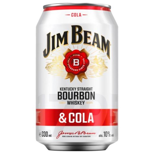 DPG Jim Beam & Cola 330ml 10% vol. ads