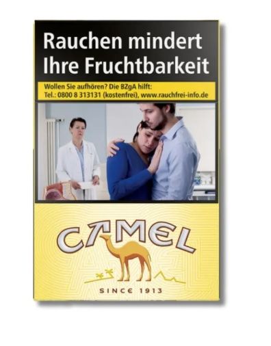 Camel Yellow OP L 20Stk.