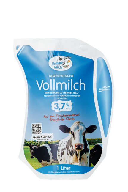 Frische Vollmilch mind. 3,7% Fett Hemme