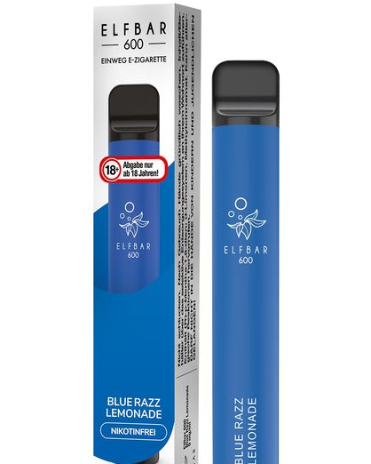 Elf Bar 600 Einweg E-Zigarette Blue Razz Lemonade 20 mg/ml