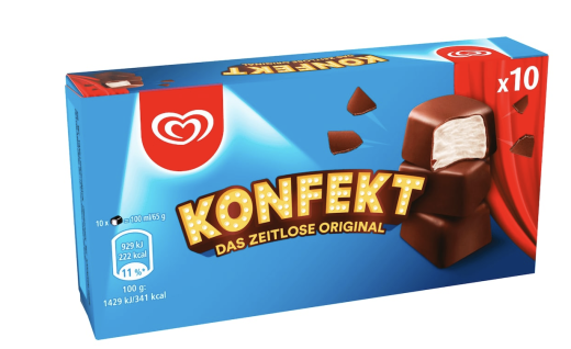 Eis Konfekt Langnese