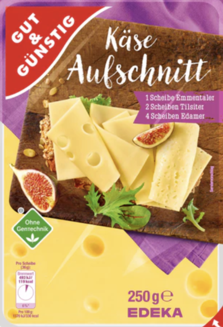 Käseaufschnitt gut&günstig
