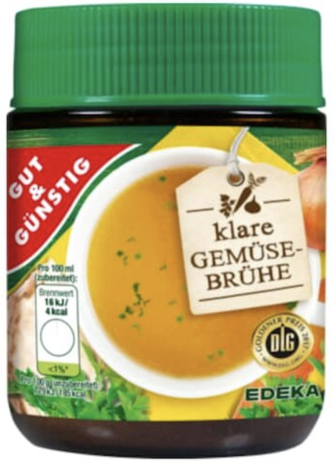 Gemüsebrühe