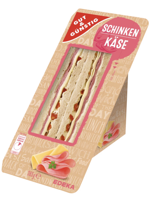 Sandwich Schinken Käse 180g