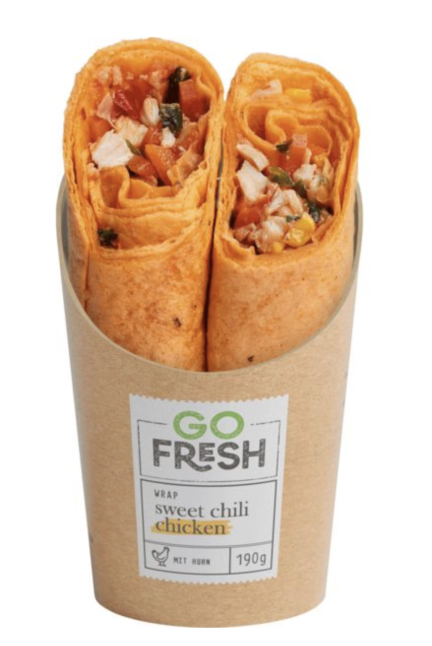 Wrap Sweet Chilli Chicken 190g MHD 27.08.