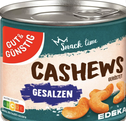 Cashewkerne g&g 150g