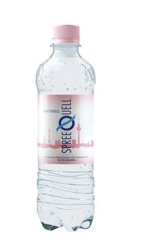 Spreequell Naturell Mineralwasser 500ml