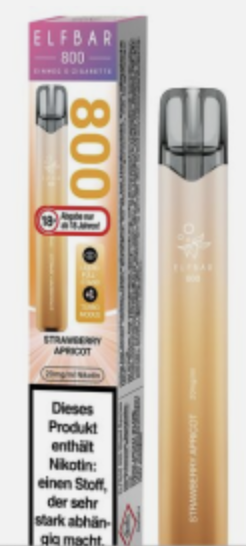 Elf Bar 800 Strawberry Apricot 20 mg/ml