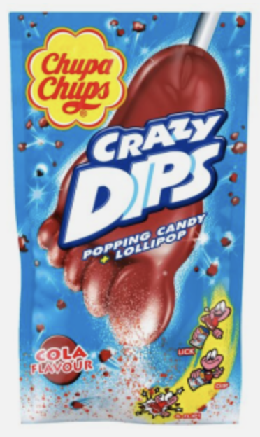 Chupa Chups Crazy Dips Cola Flavour 