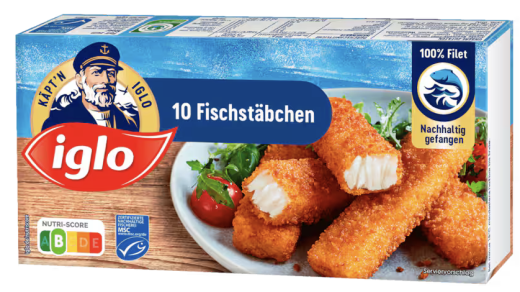 Iglo Fischstäbchen 10 Stück 