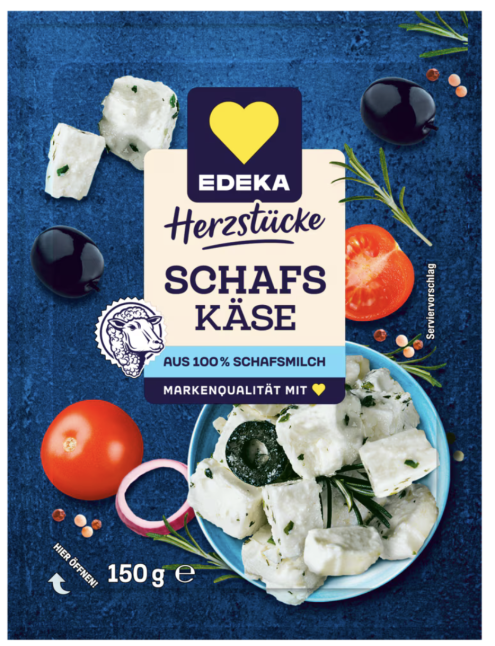 Herzstücke Schafskäse natur 48% 
