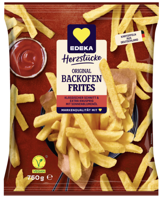 Herzstücke Backofen Pommes Frites 750g