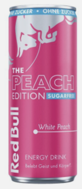 Red Bull The Peach Edition zuckerfrei