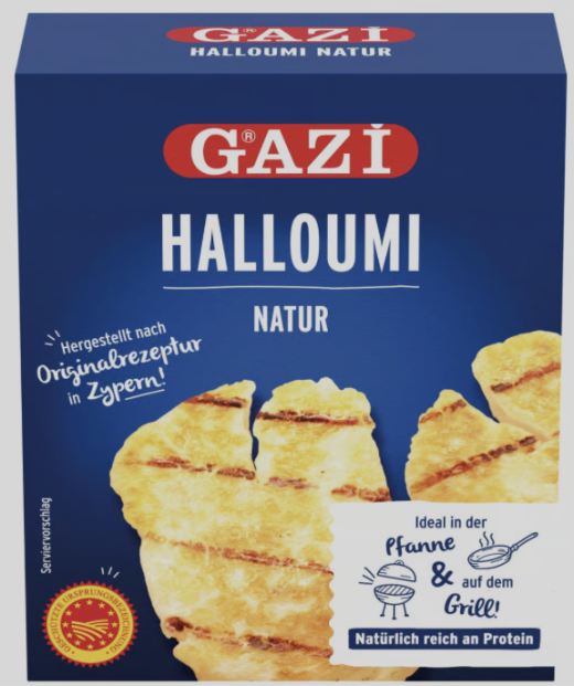 Gazi Halloumi natur Grillkäse