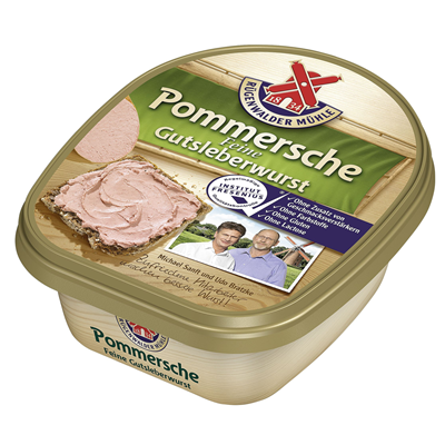 feine Gutsleberwurst Pommersche 