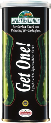 Spreewaldhof Get One 1 Grosse Echte Gurke 250g