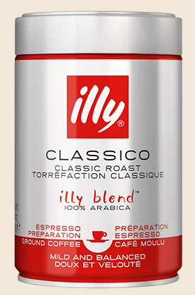 Illy Kaffee gemahlen Espresso Classico 250g 