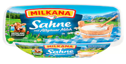 Milkana Sahne Schmelzkäsezubereitung 190g 