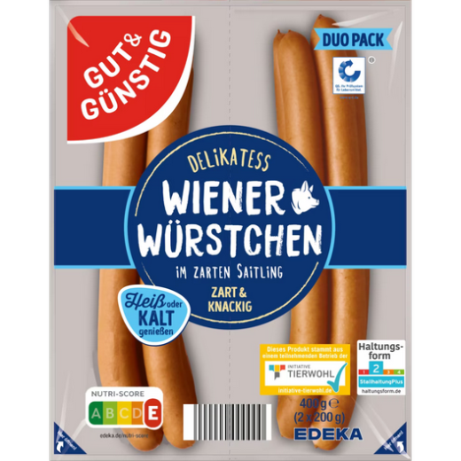Wiener Würstchen 2x200g 