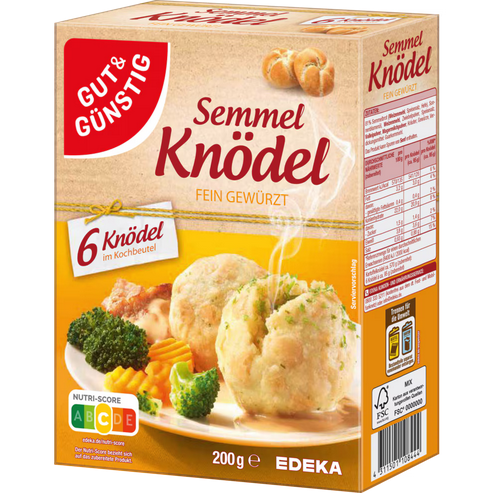 Semmel Knödel g&g 200g 6 Knödel ads